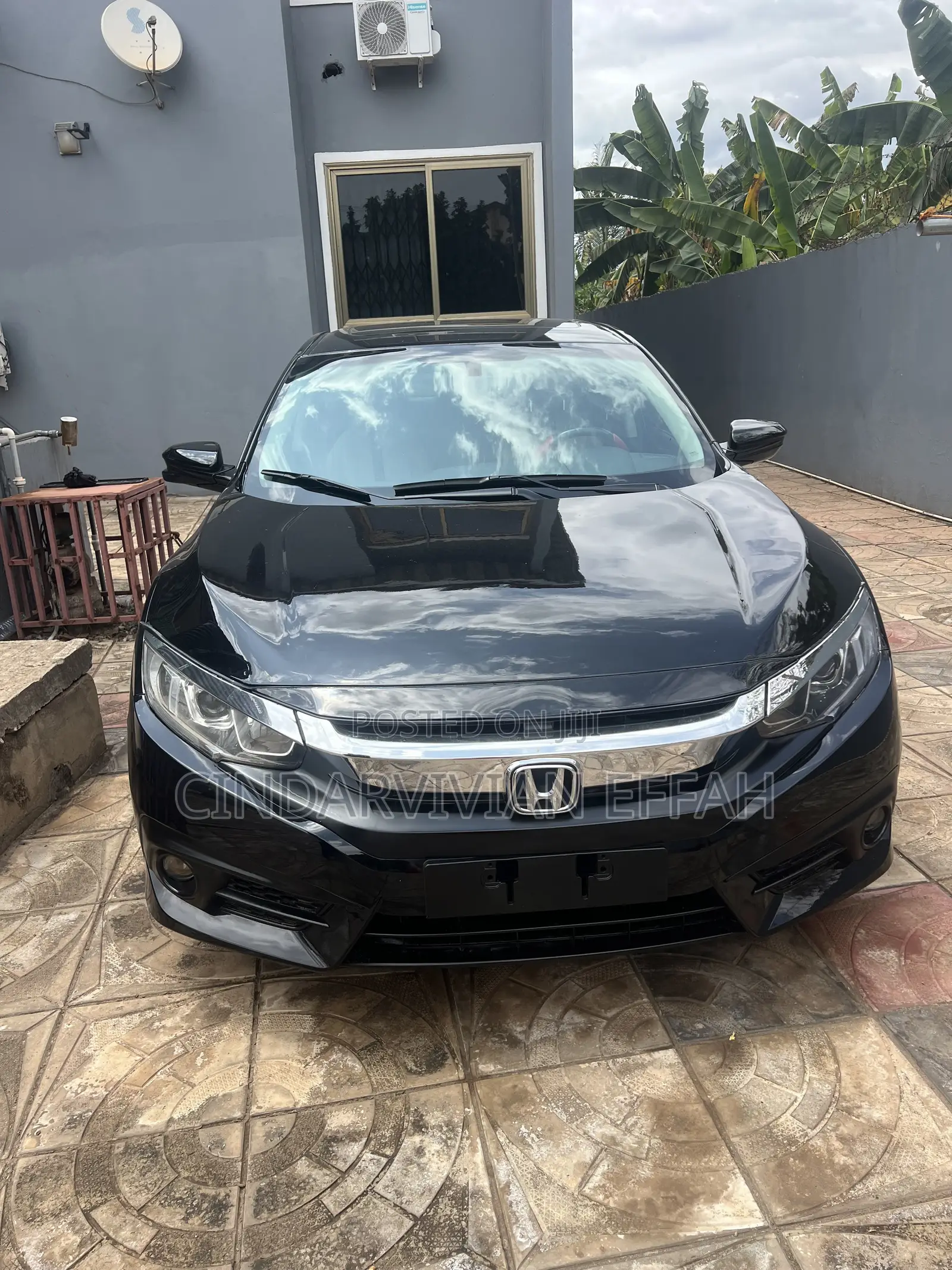 Honda Civic EX-L Sedan 2018 Black
