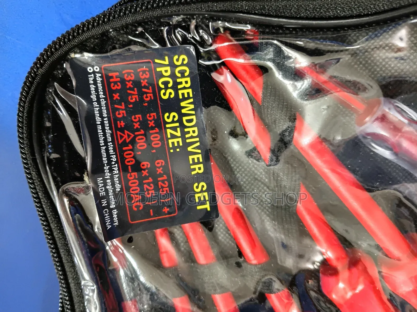 7PCS Professional Screwdriver Set With Storage Pouch – Chrome Vanadium