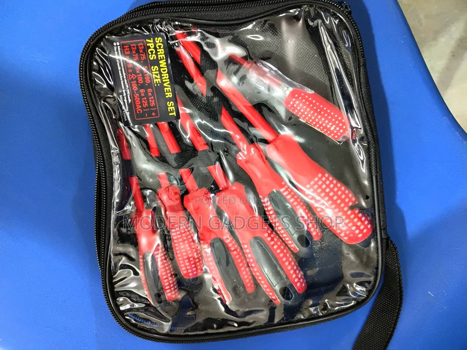 7PCS Professional Screwdriver Set With Storage Pouch – Chrome Vanadium