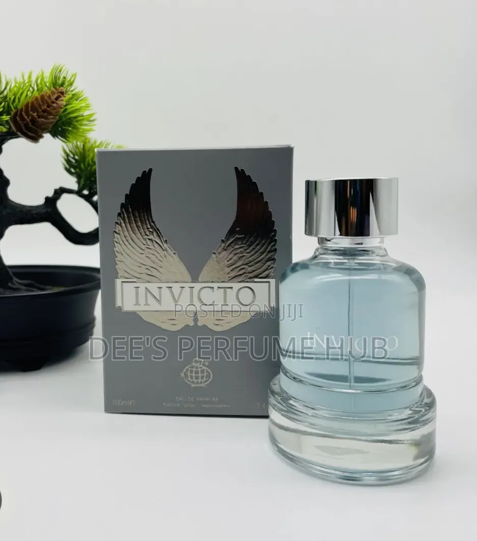 • Fragrance World Invicto EDP 100ml - Fresh Men's Perfume