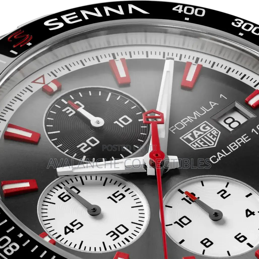 TAG HEUER Formula 1 × Senna Chronograph Gent's Watch 44mm Case Size.