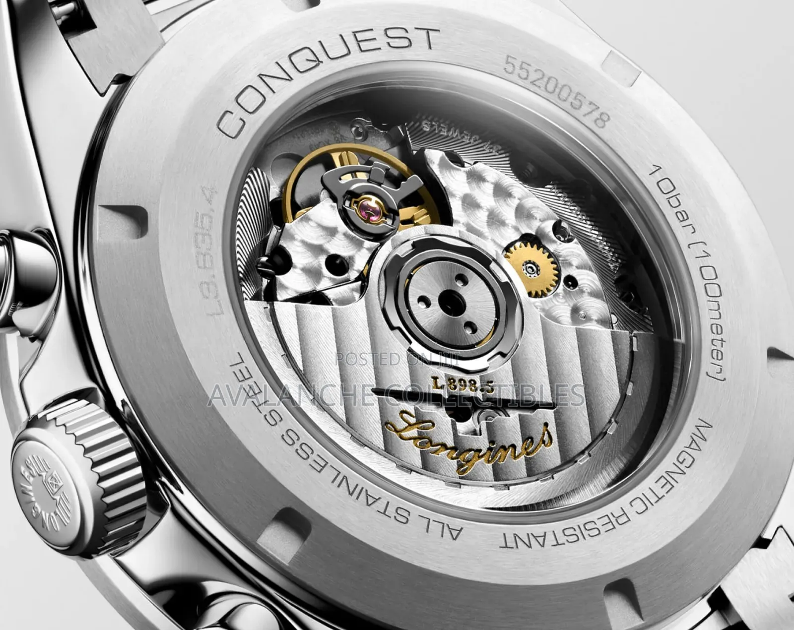 Longines Conquest Chronograph Gent's Watch 42mm Case Size