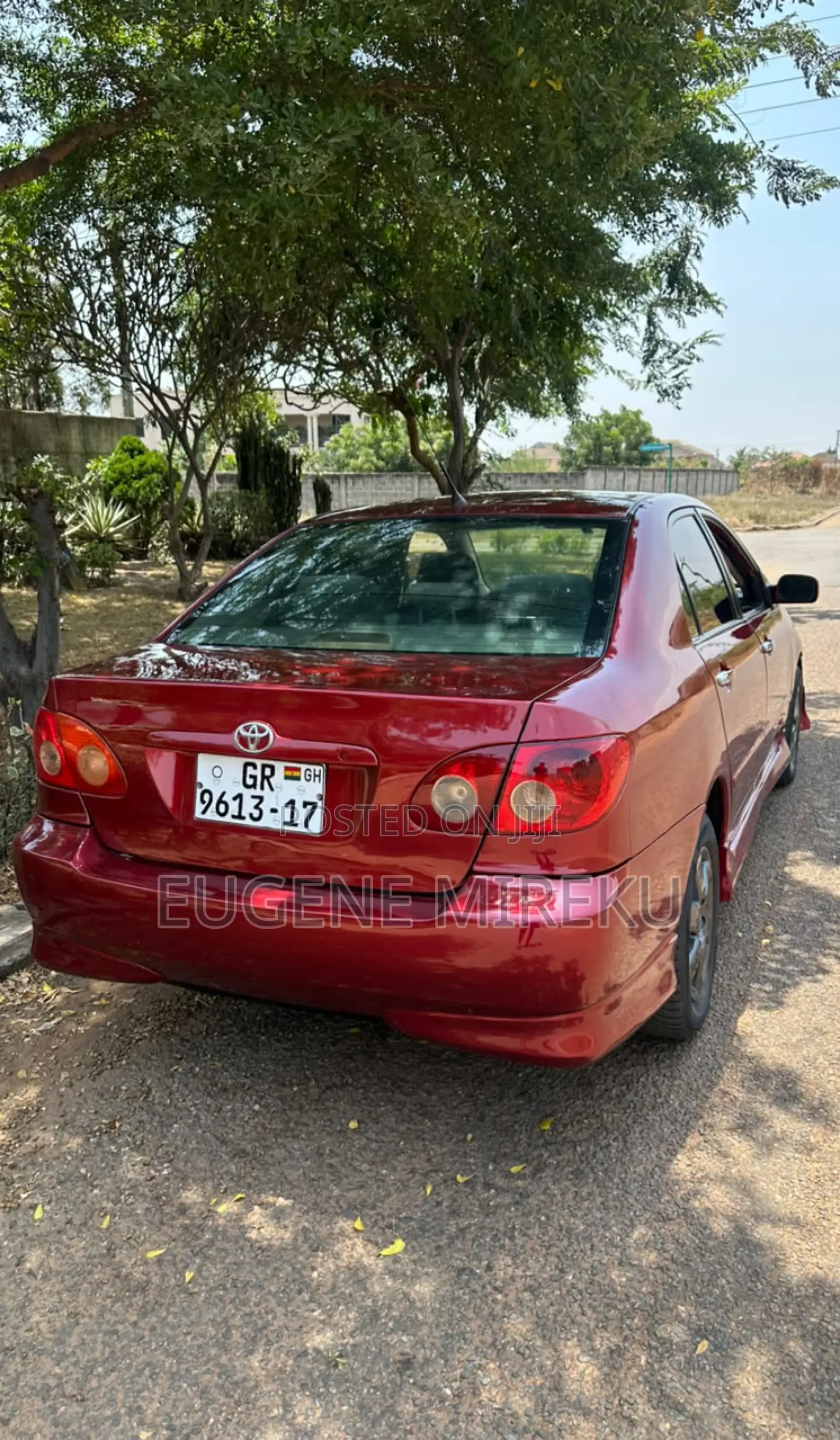 Toyota Corolla 2007 Red
