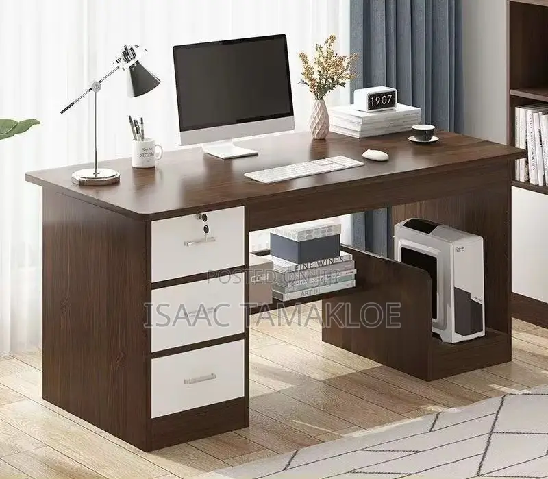 Modern Ofice Desk With 3 Drawers