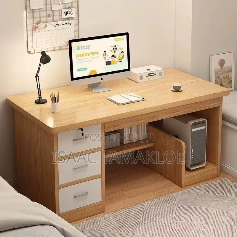 Modern Ofice Desk With 3 Drawers
