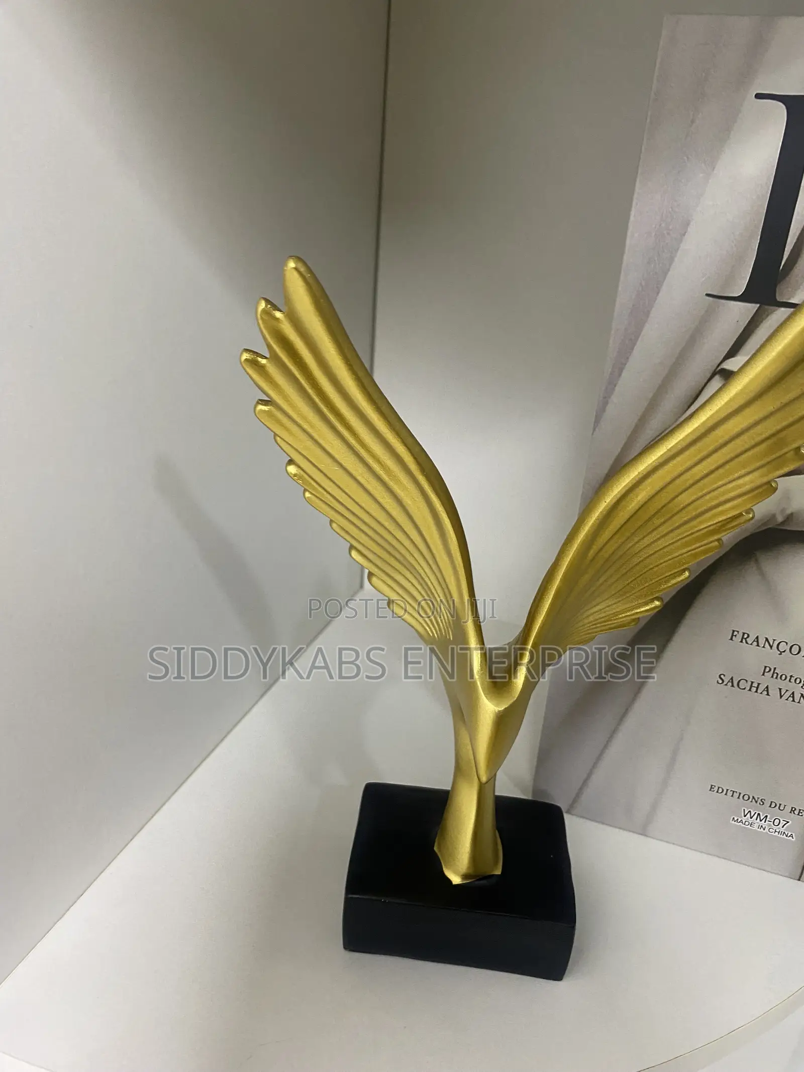 Golden Statue for Decor