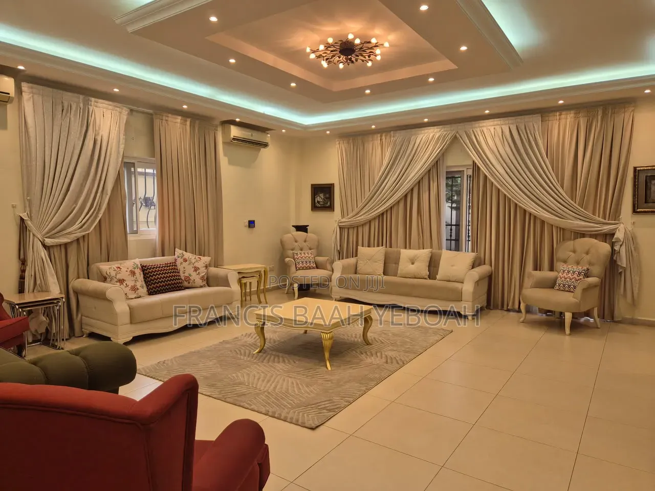 Furnished 4bdrm House in Shining Star Real, Accra Metropolitan for rent