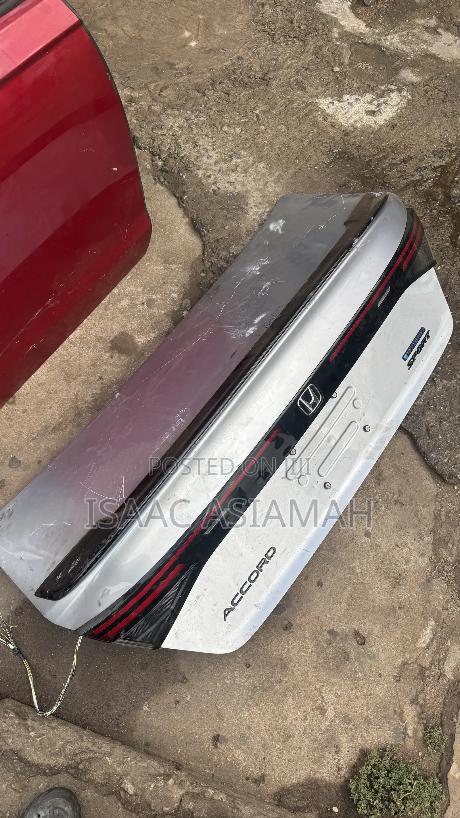 Honda Accord 2023,2024,2025 Boot / Tailgate Complete