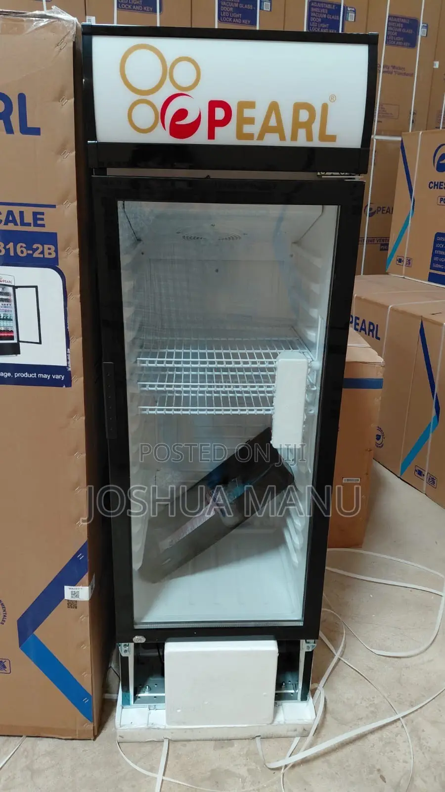 Pearl Display Fridge, Free Delivery Before Payment Within Kumasi