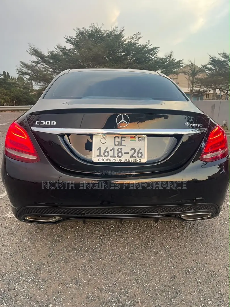 Mercedes-Benz C300 Luxury 4Matic Sedan AWD (2.0L 4cyl 7A) 2016 Black