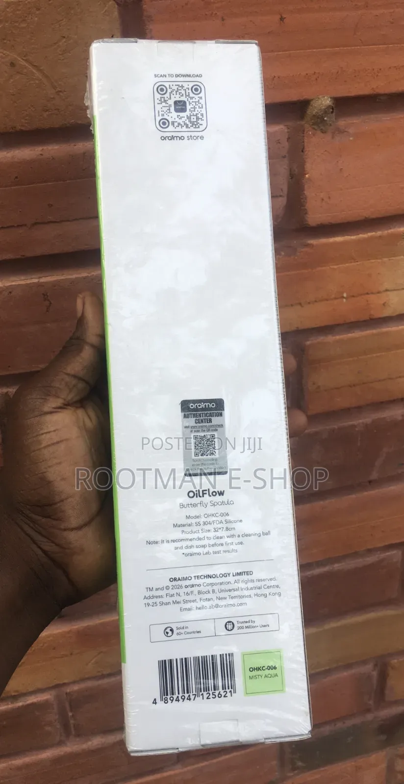 Oraimo OilFlow Easy-Flip Low-Oil Butterfly Spatula