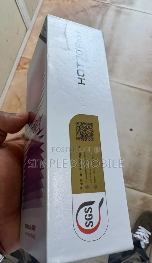 New Infinix Hot 70 Pro 5G+ 256 GB Purple
