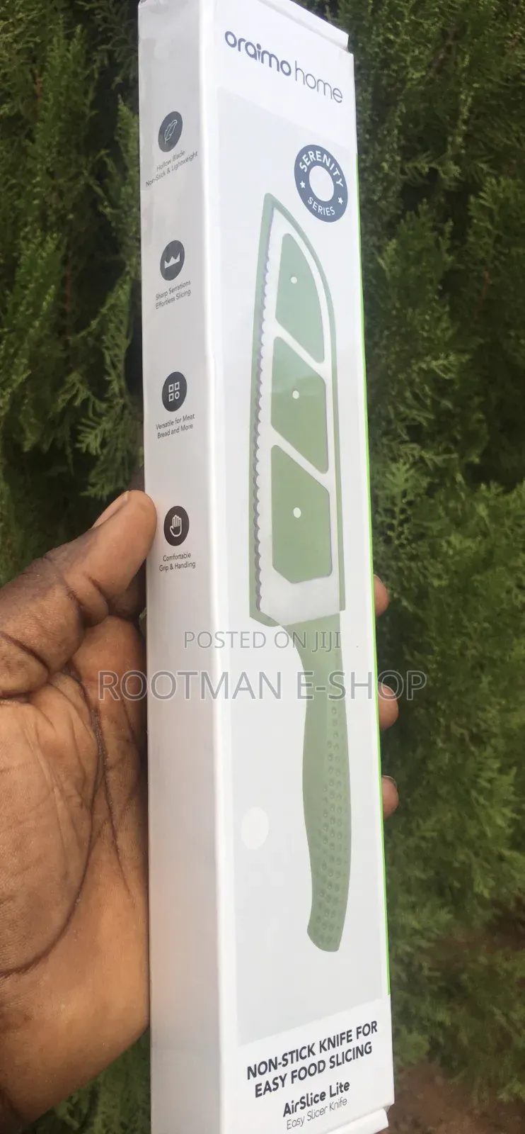 Oraimo AirSlice Lite Non-Stick Serrated Easy Slicer Knife