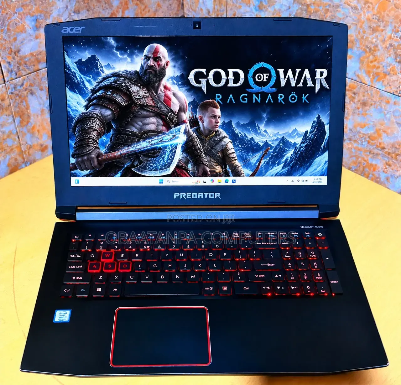 Laptop Acer 16GB Nvidia SSD 256GB