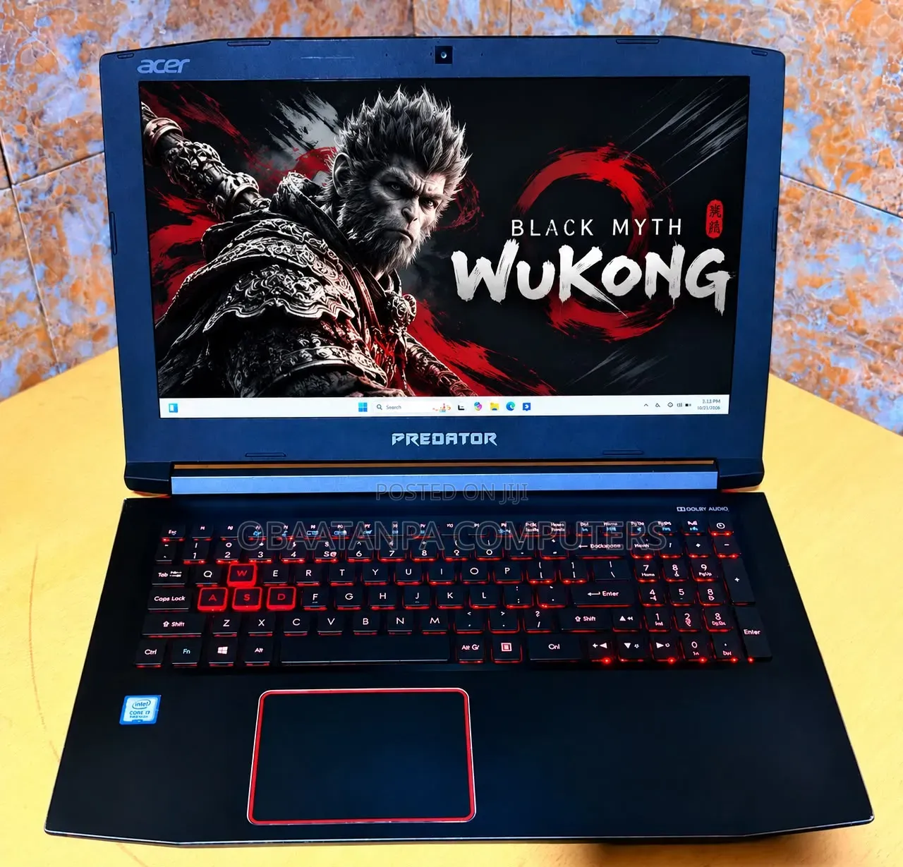 Laptop Acer 16GB Nvidia SSD 256GB