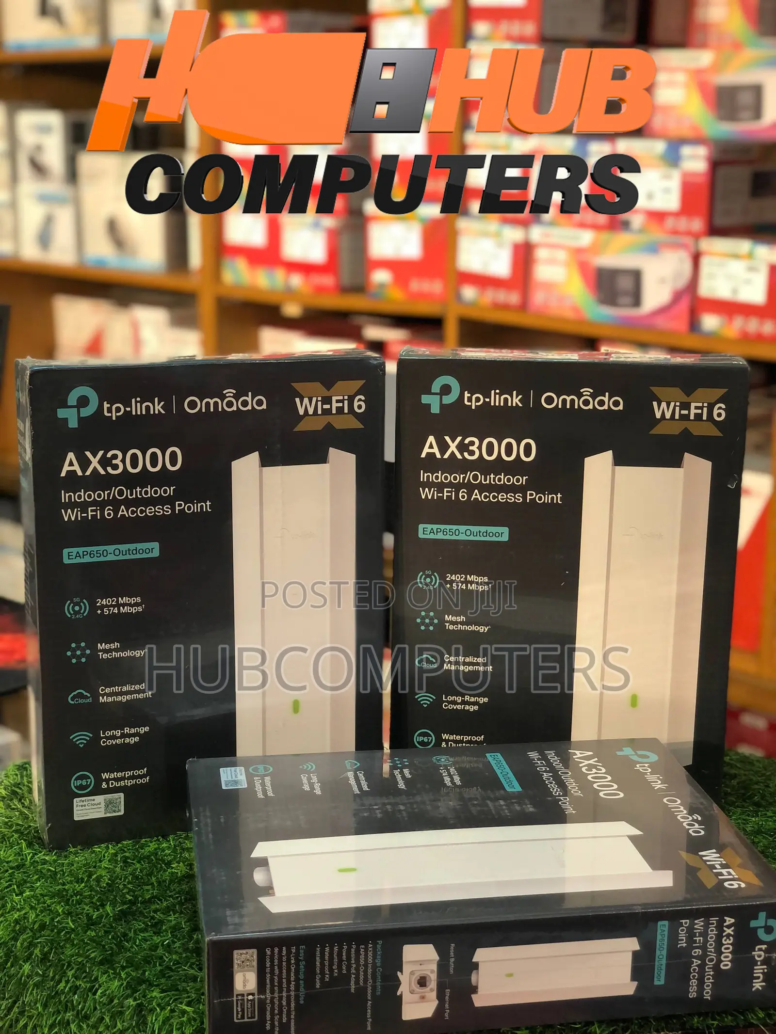 TP-Link Omada EAP650 AX3000 Indoor/ Outdoor Wi-Fi 6 Access Point
