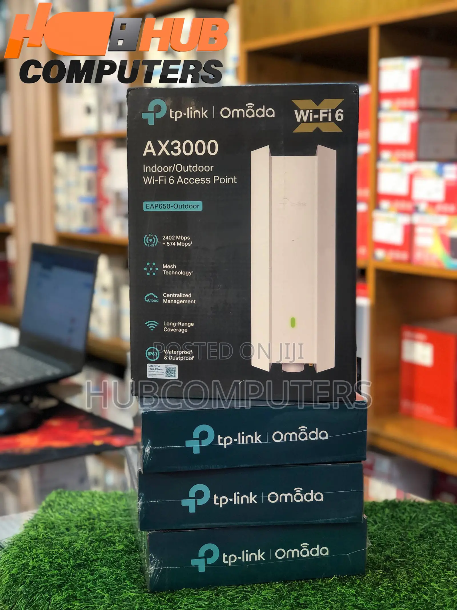 TP-Link Omada EAP650 AX3000 Indoor/ Outdoor Wi-Fi 6 Access Point