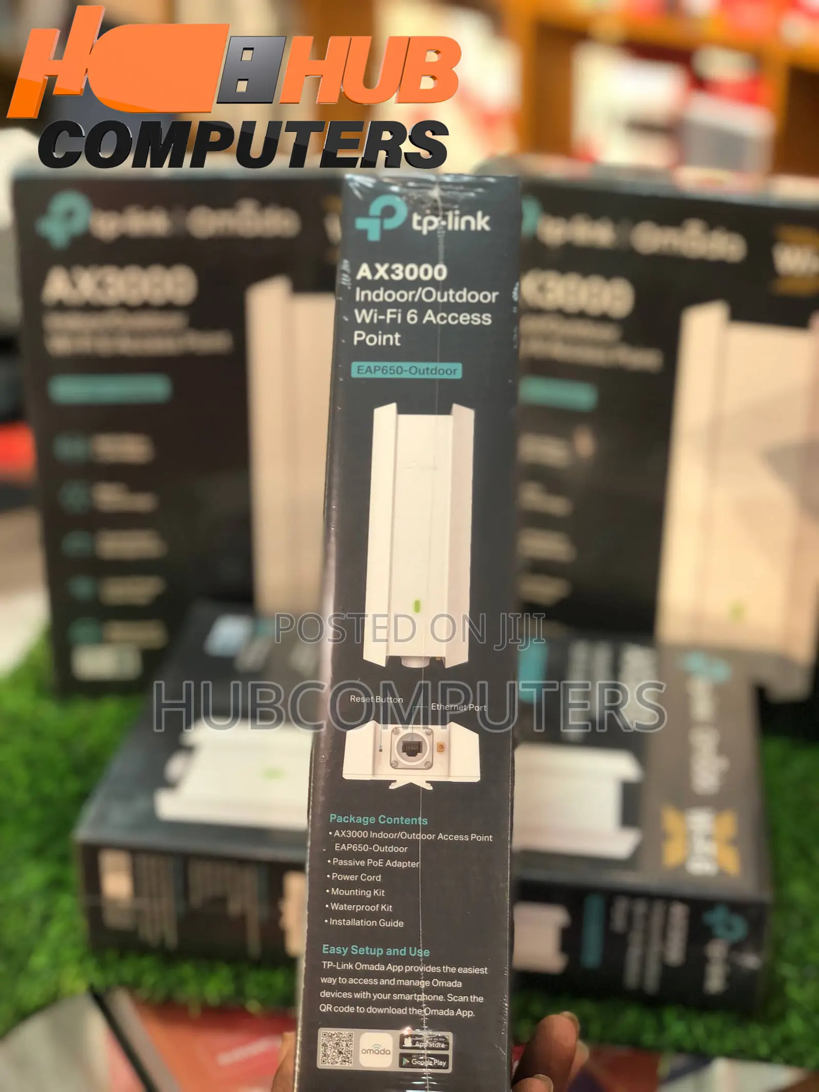 TP-Link Omada EAP650 AX3000 Indoor/ Outdoor Wi-Fi 6 Access Point