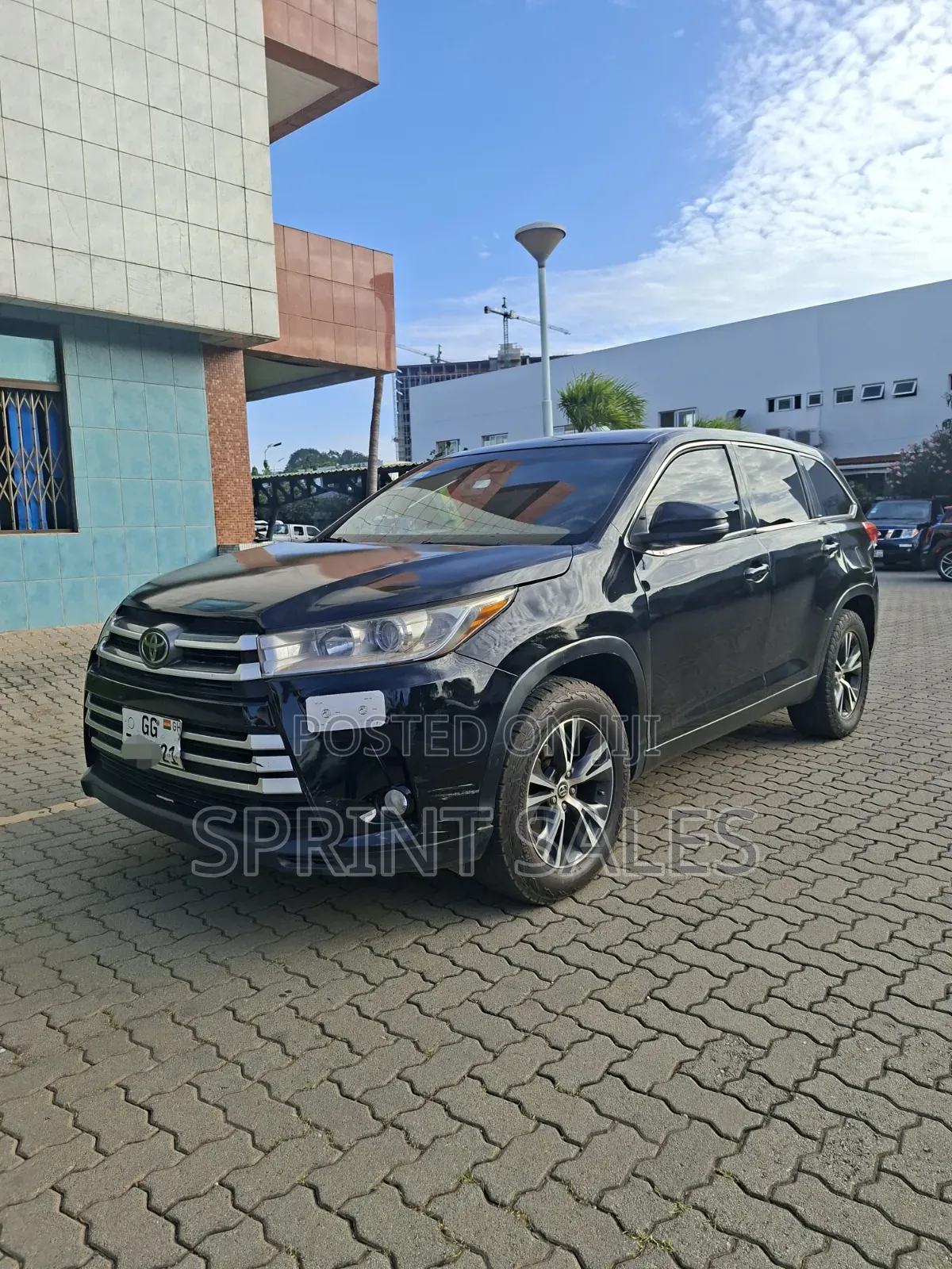 Toyota Highlander LE Plus 2019 Black