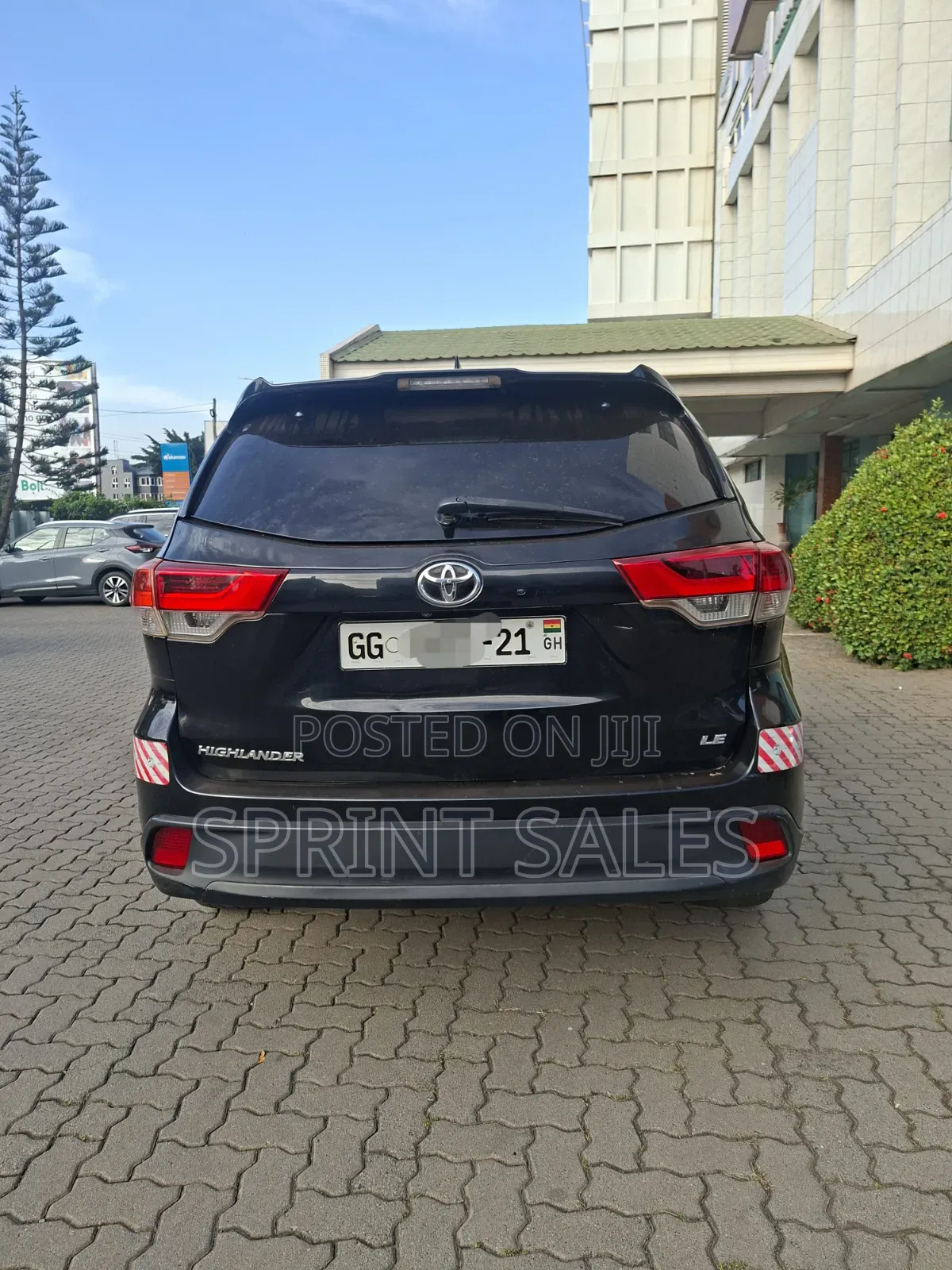 Toyota Highlander LE Plus 2019 Black