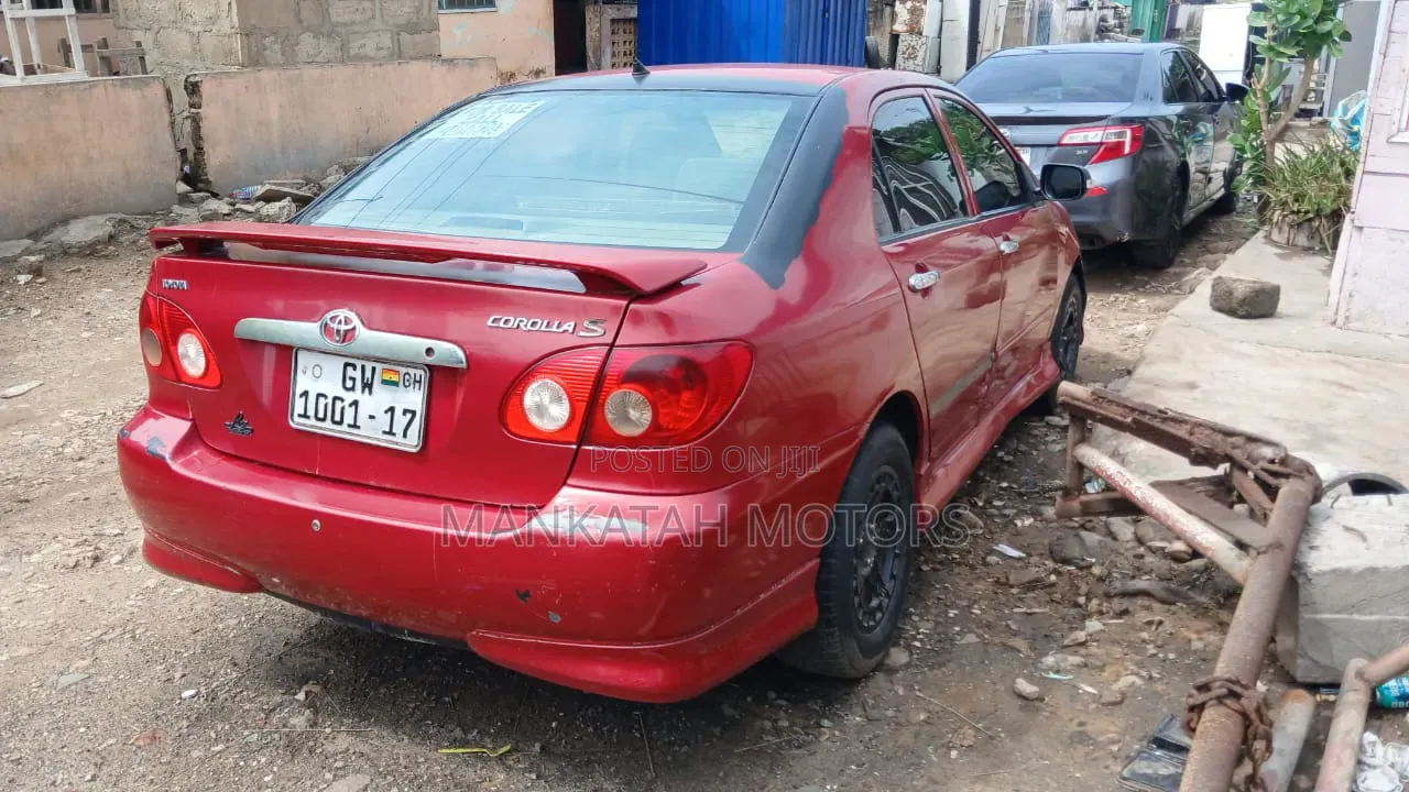 Toyota Corolla 2006 Red