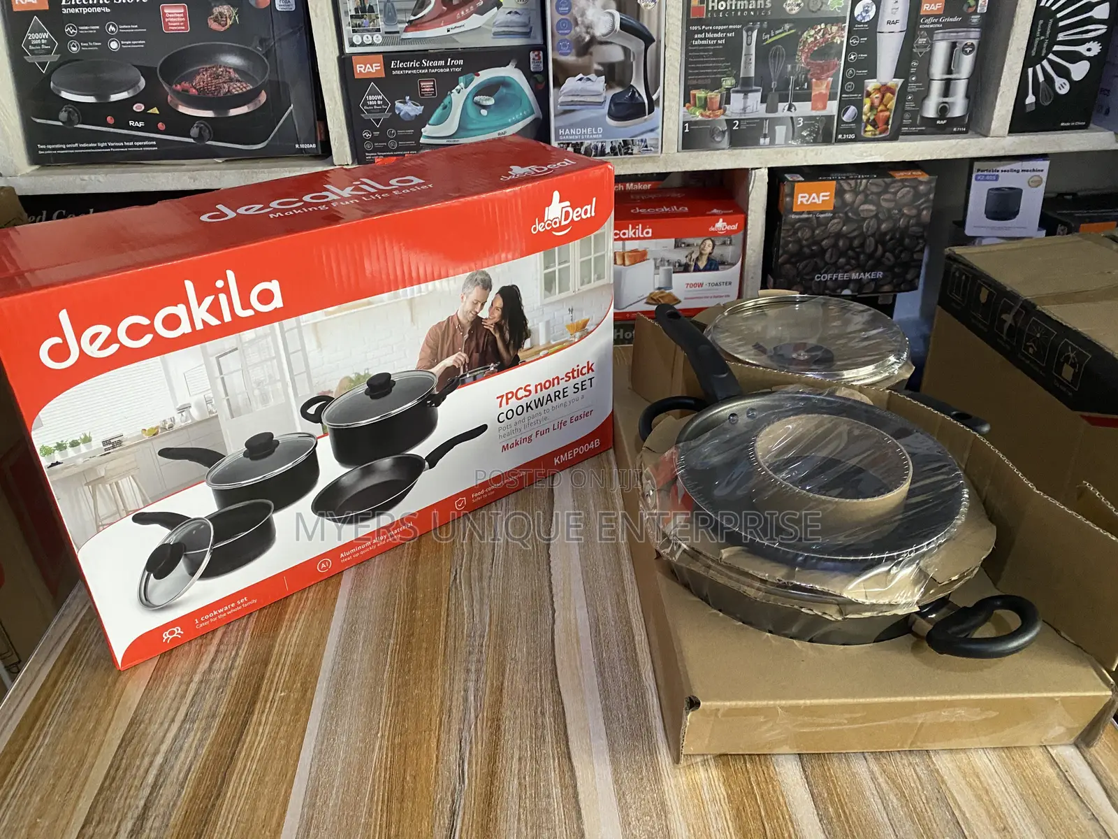 Food-Contact Safe Material 7pcs Cookware Set