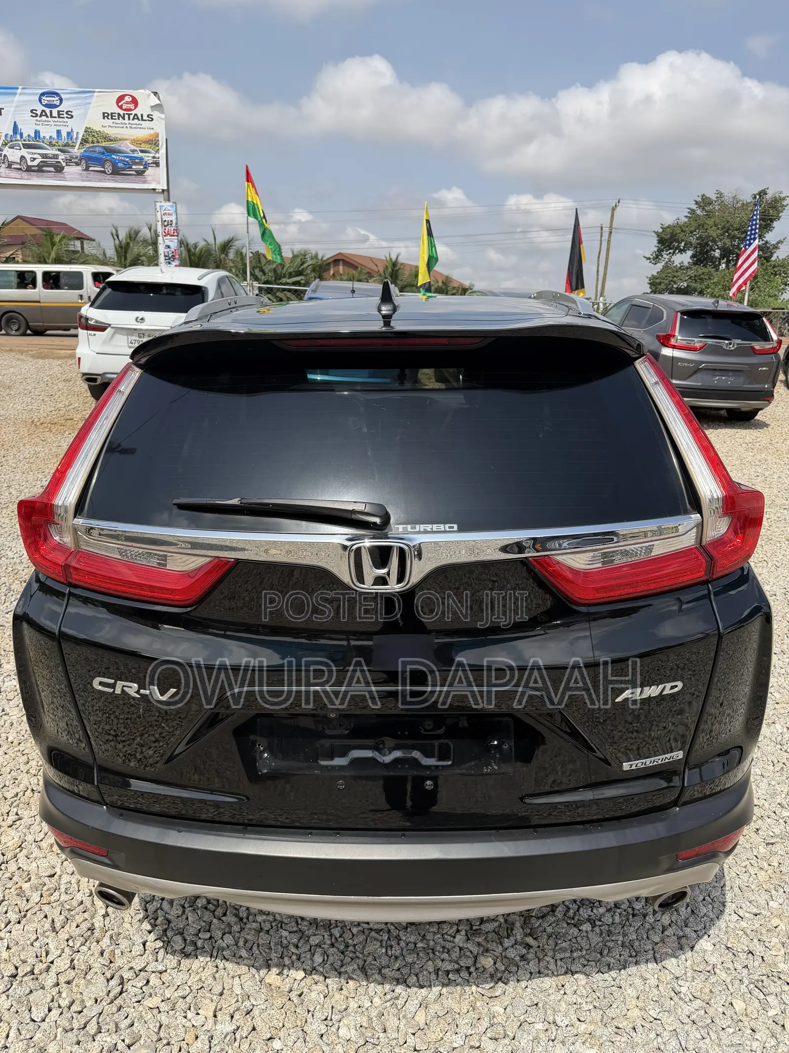 Honda CR-V Touring AWD 2018 Black