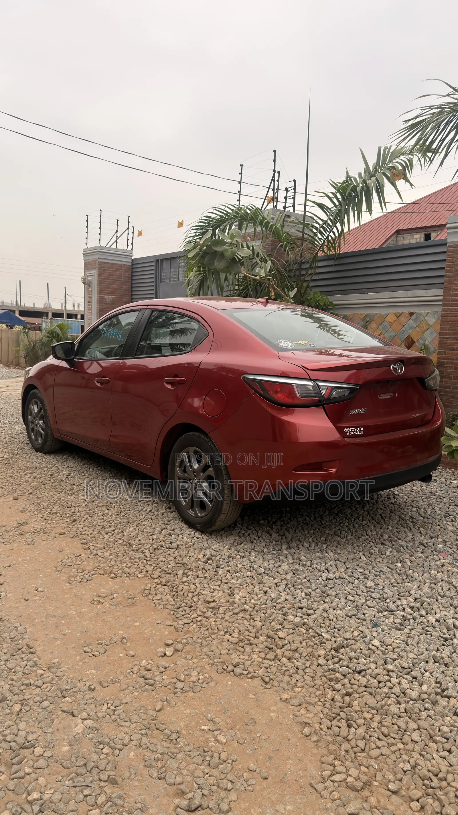 Toyota Yaris LE Sedan 4dr 2019 Red