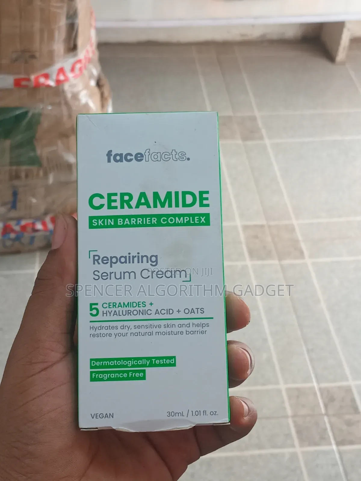 Face Facts Repairing Serum Cream/ Moisturizing Gel Cream- 70gh Each