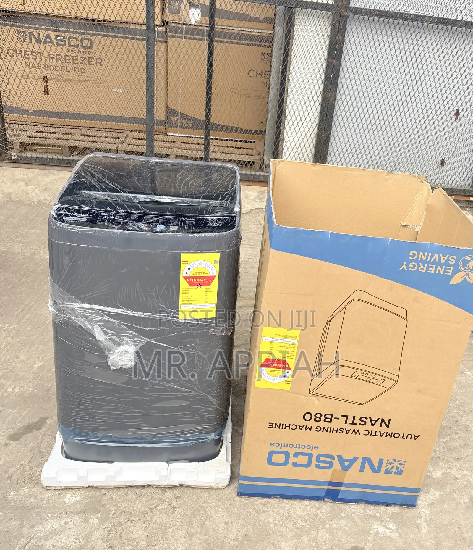 Eco-Friendly Top Load Nasco 8kg Washing Machine(Full Auto)