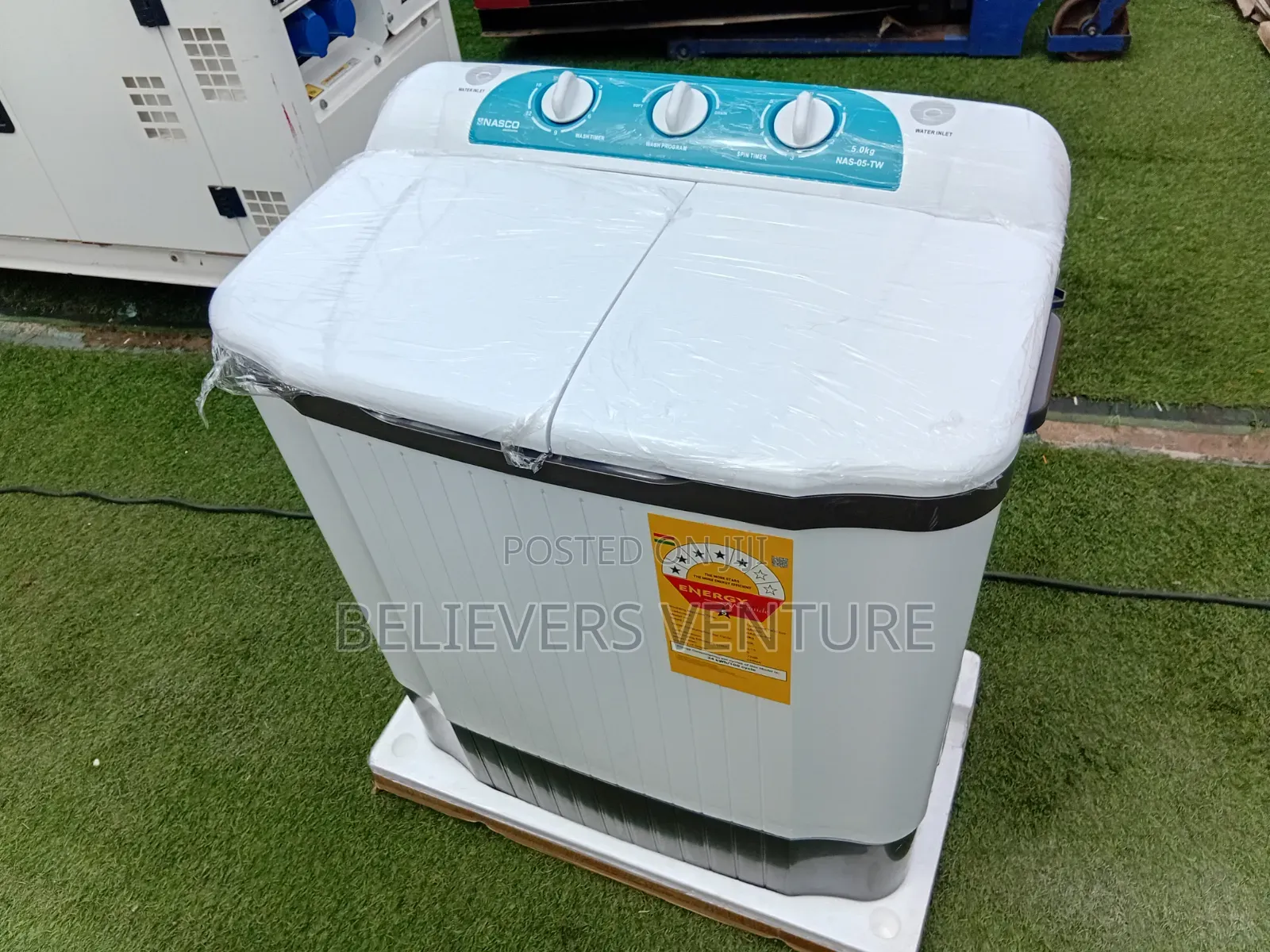 Nasco Washing Machine 5kg – Easy Washing, Fresh Results