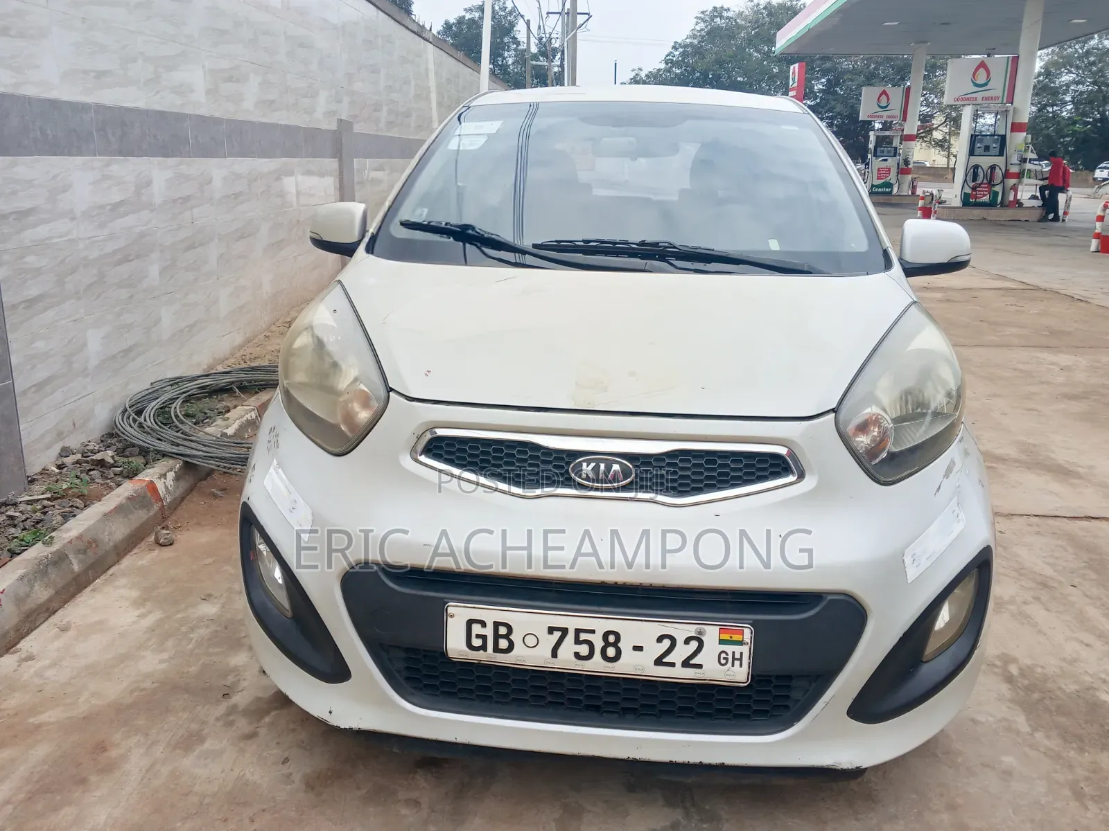 Kia Morning 2012 Off white