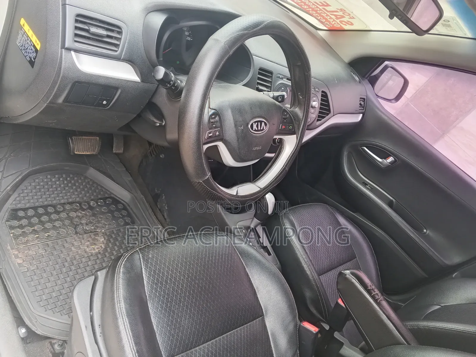 Kia Morning 2012 Off white