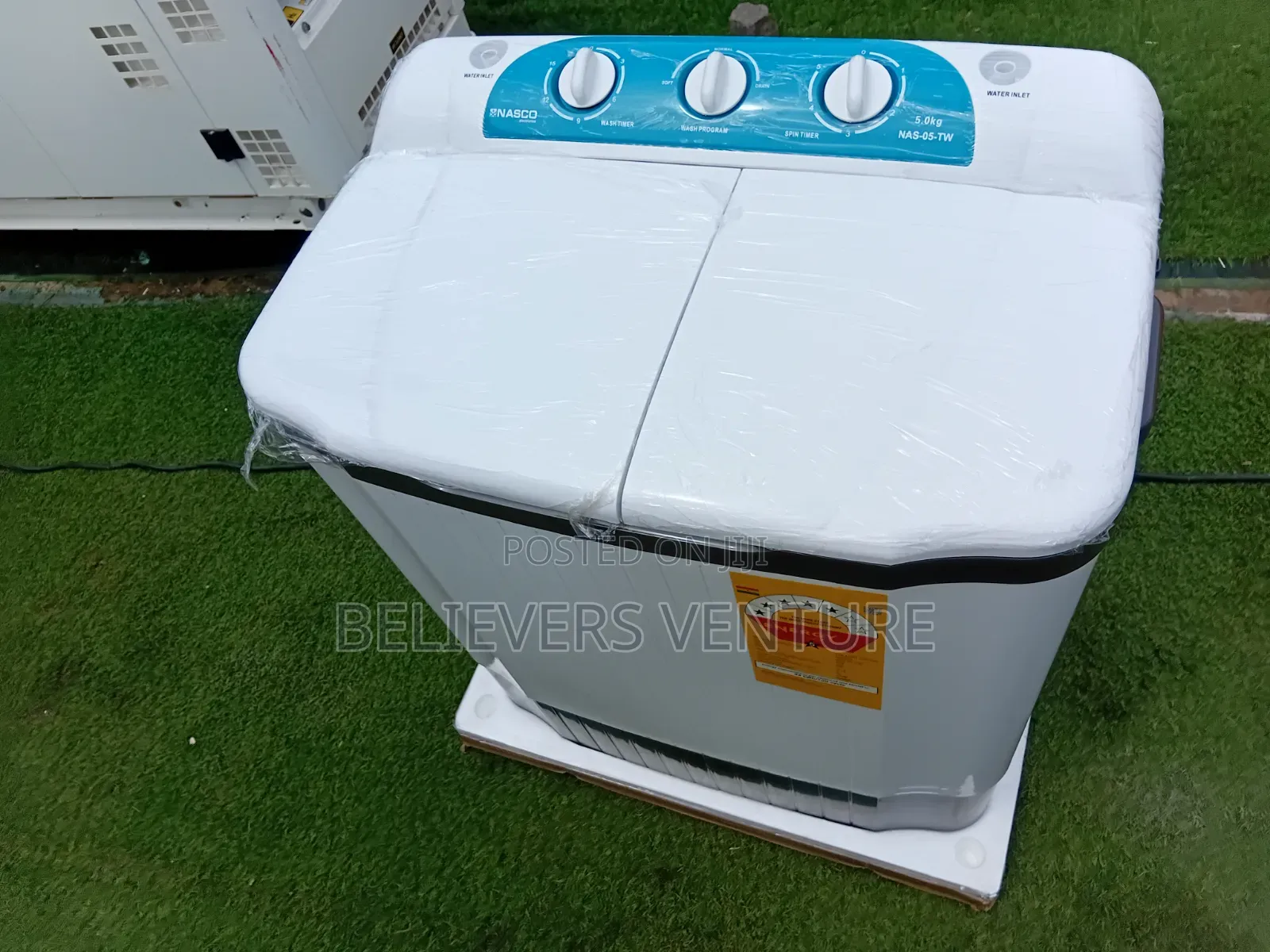Nasco 5kg Washing Machine – Quality Laundry at Home