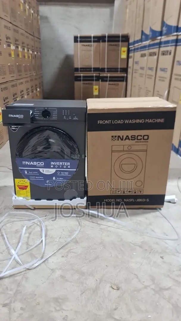 Nasco Washing Machine 10kg - Free Delivery Before Payment in Kumasi