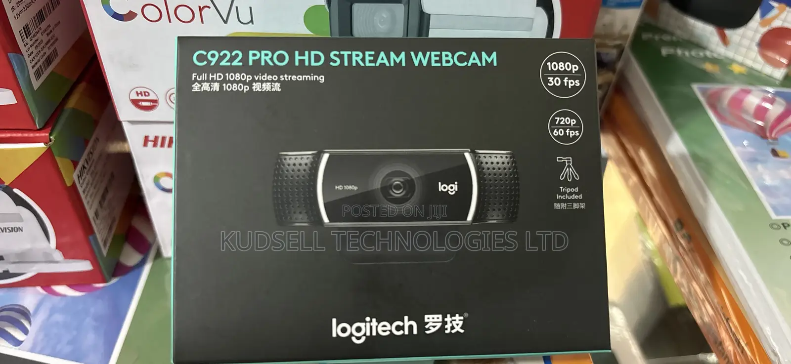C922 Pro HD Stream Webcam