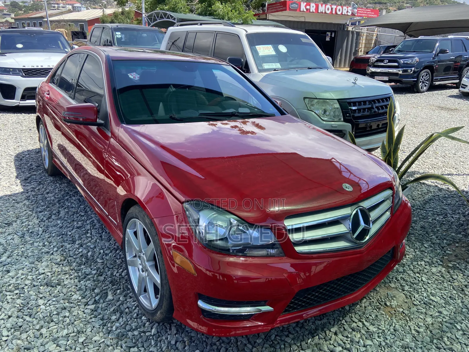 Mercedes-Benz C250 2014 Red