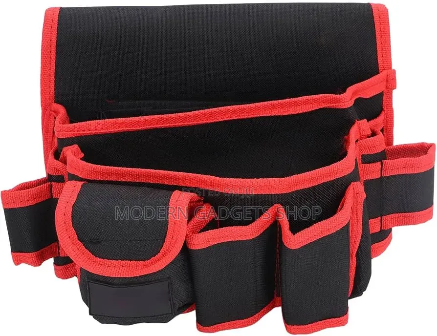 Heavy-Duty Tool Bag With Multiple Pockets