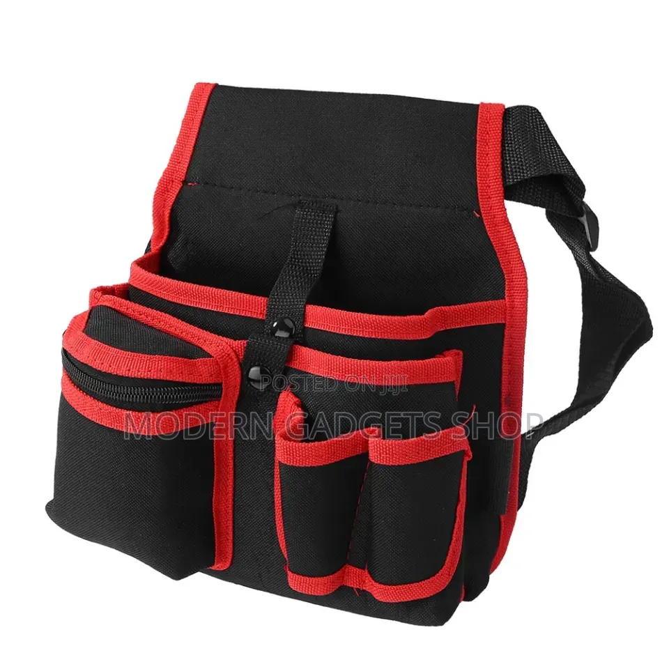 Heavy-Duty Tool Bag With Multiple Pockets