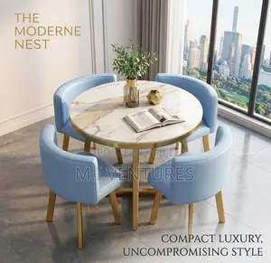 Modern Dining Table Set(4 Chairs)