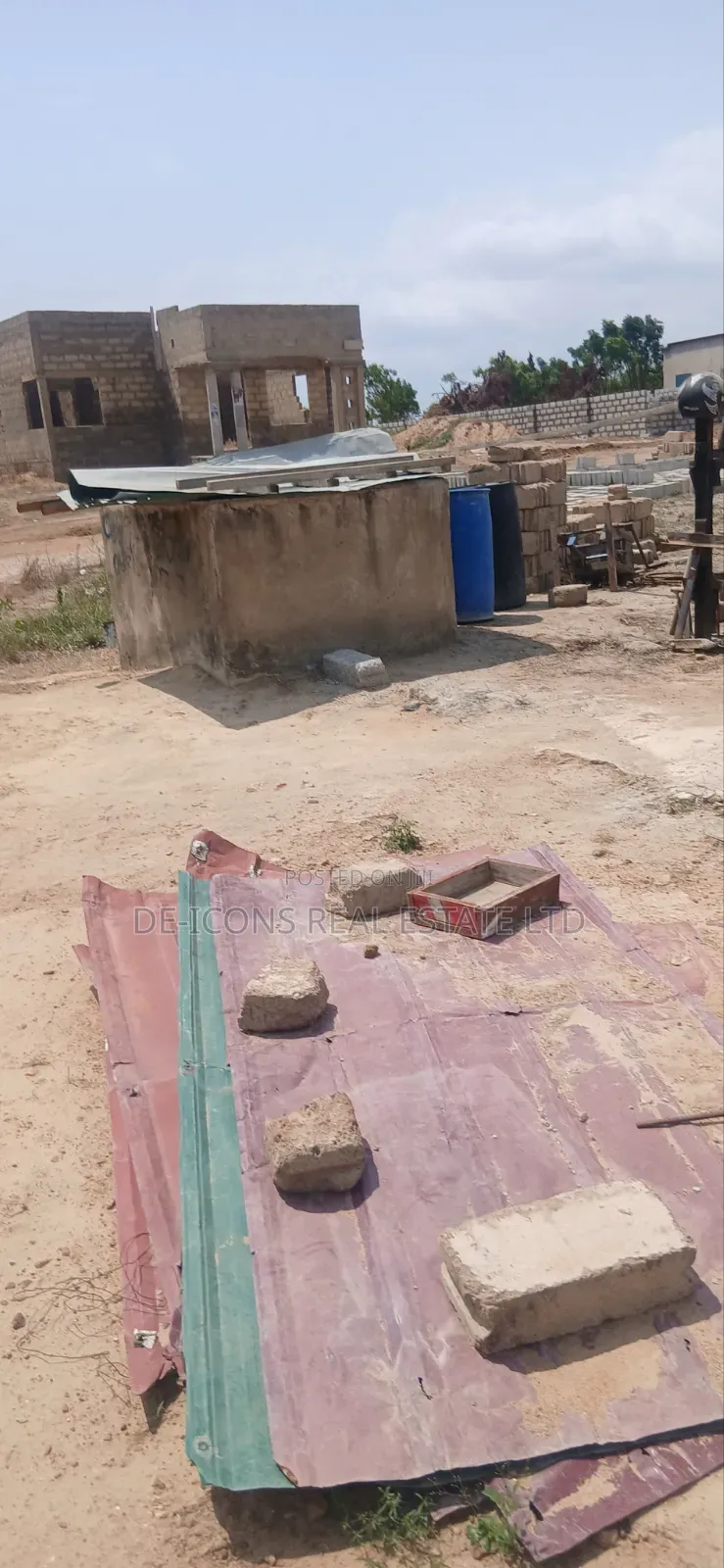 Registered Land Fenced at Apra in Kasoa