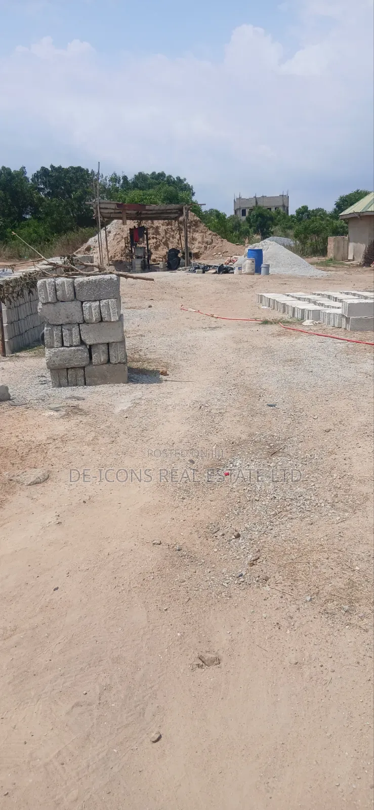 Registered Land Fenced at Apra in Kasoa