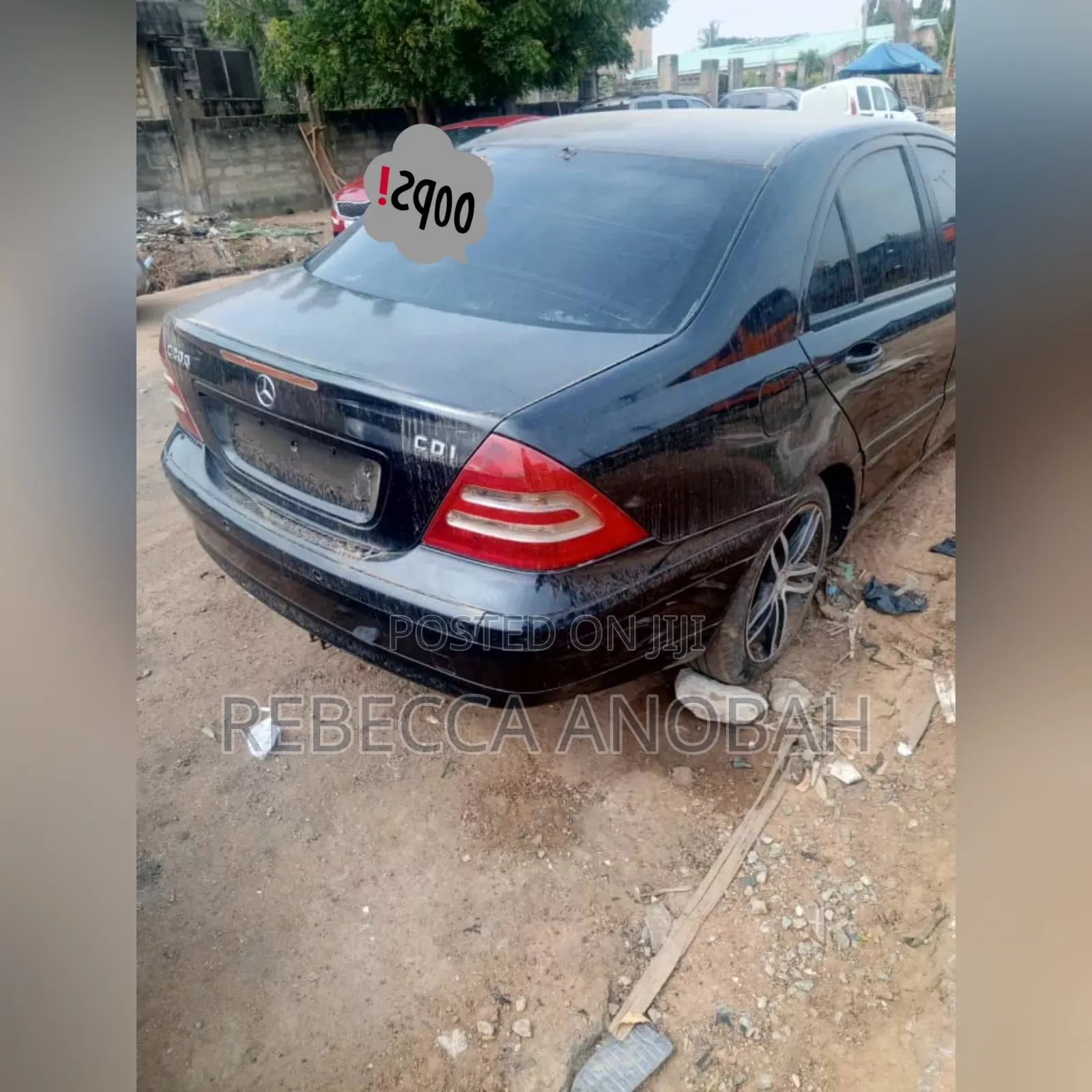 Mercedes-Benz C200 2009 Black