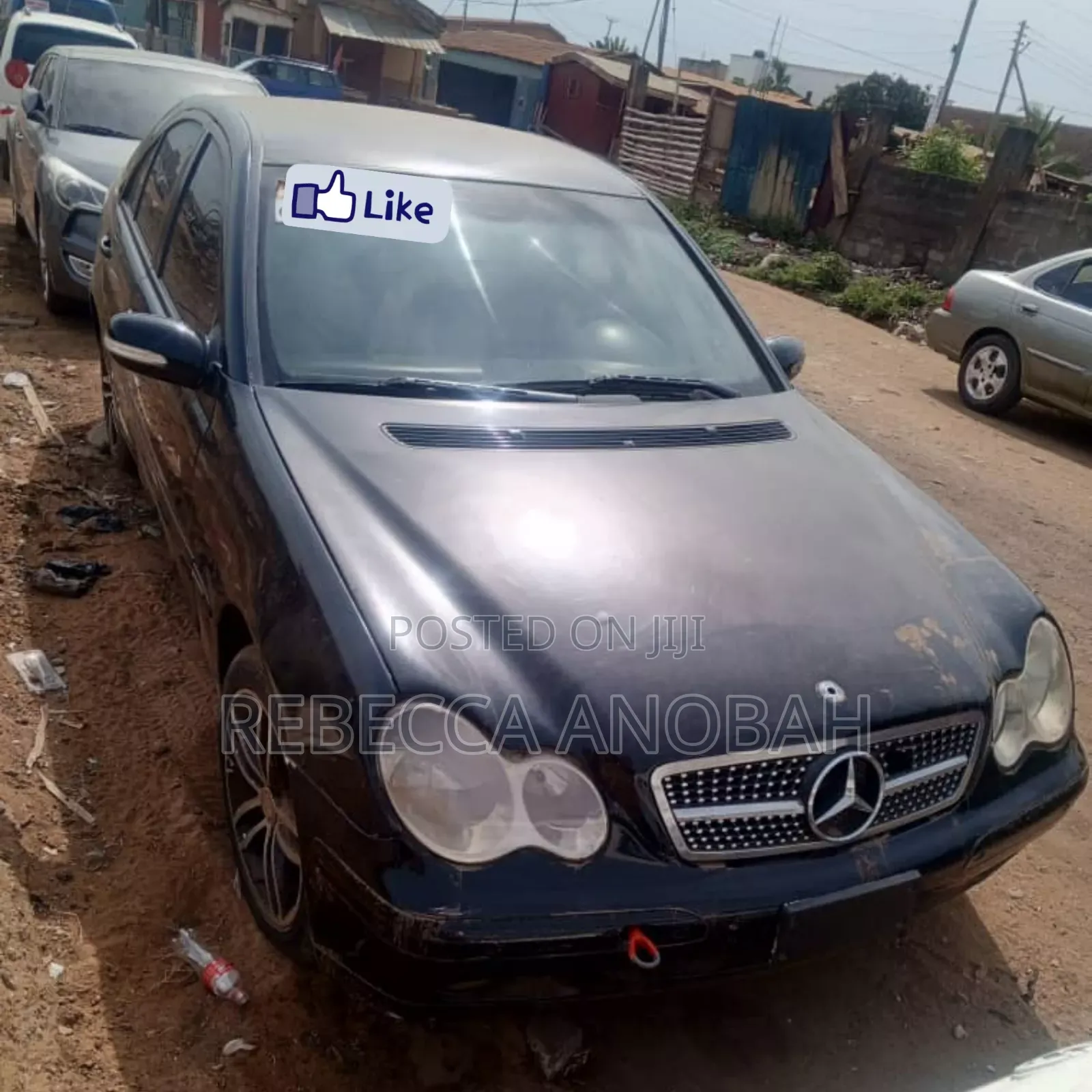 Mercedes-Benz C200 2009 Black