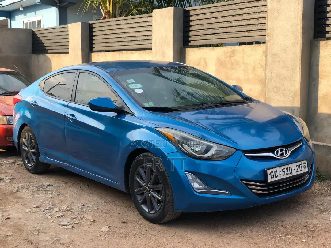 Hyundai Elantra 2015 Blue