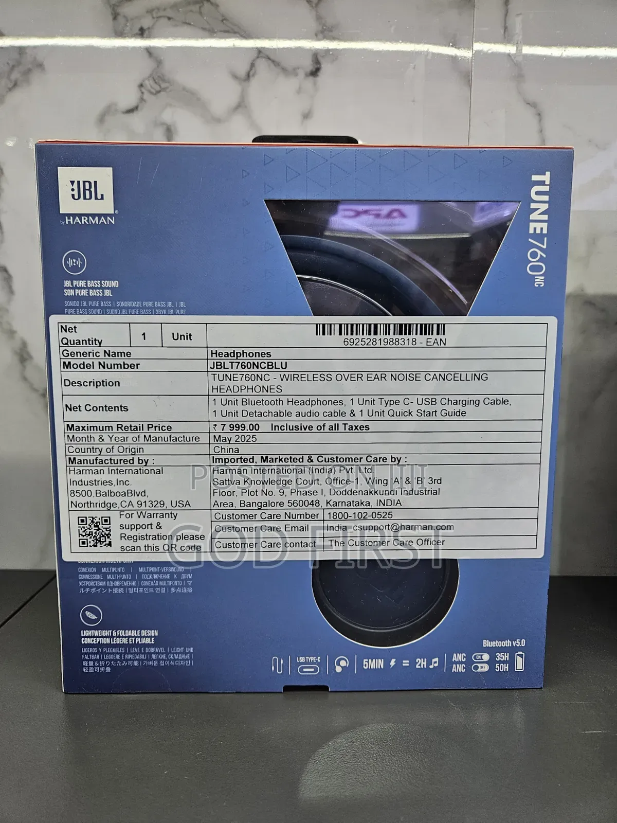 JBL Wireless Headset 760 (Orignal)
