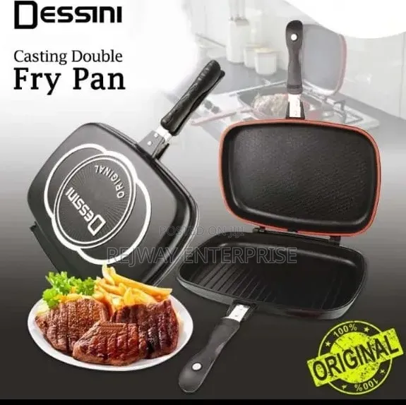 Casting Double Frying Pan