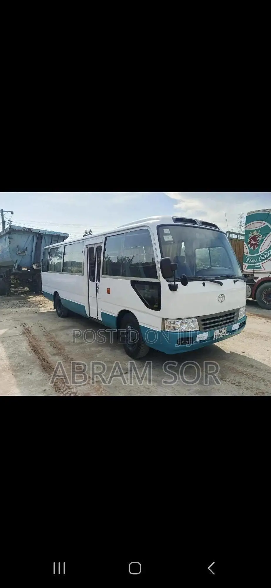Toyota Coaster 2012 White