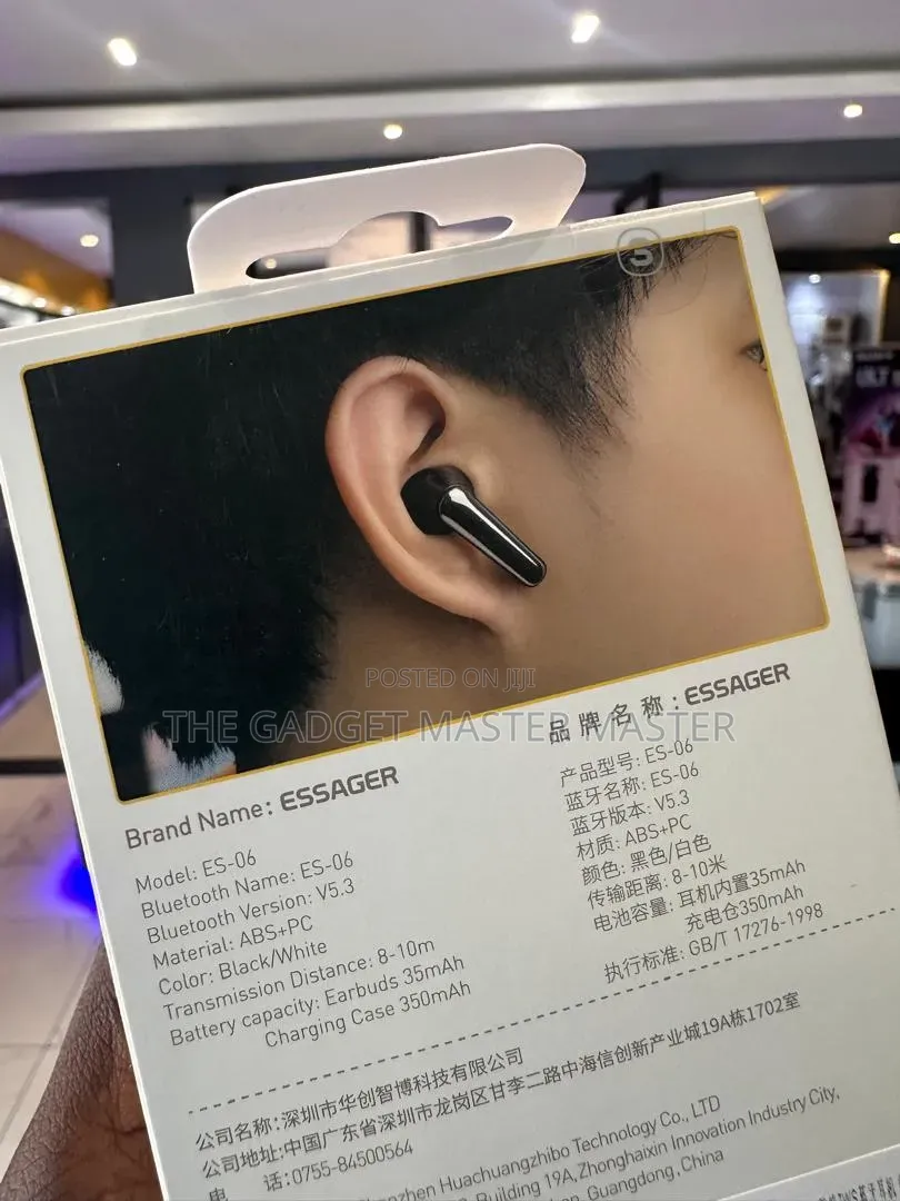 Essager ES-06 TWS Stereo Bluetooth Earbuds