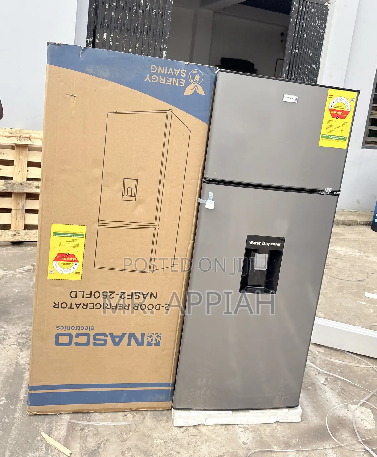 Top Freezer Electric Nasco 210Liter Refrigerator